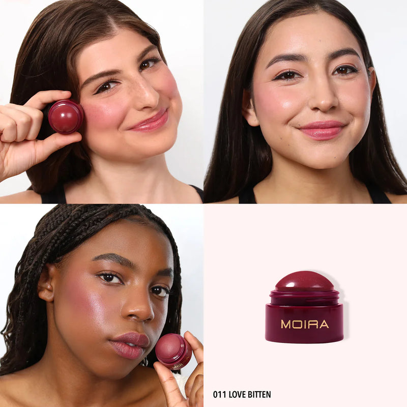 Load image into Gallery viewer, Face- Moira Soft Blush Balm Love Bitten SBB011 (3pc bundle, $3 each)
