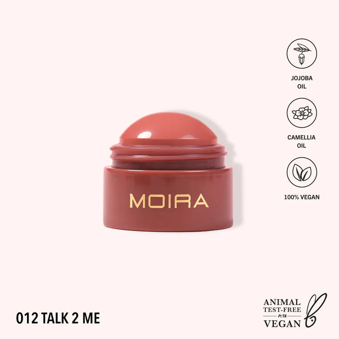 Face- Moira Soft Blush Balm Talk 2 Me SBB012 (3pc bundle, $3 each)