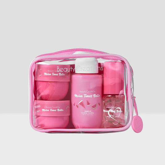 Skincare-Beauty Creations Sweet Dose Watermelon Travel Set #SD-TB4 ($6.50 each, 4pc bundle)