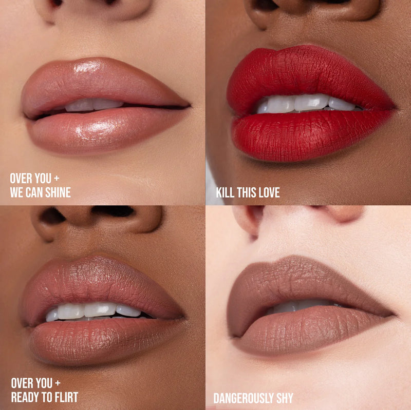 Load image into Gallery viewer, Lips- Beauty Creations Luis Torres KILL THIS LOVE LIP QUAD LT2-L4 (4pc bundle,$14 each)
