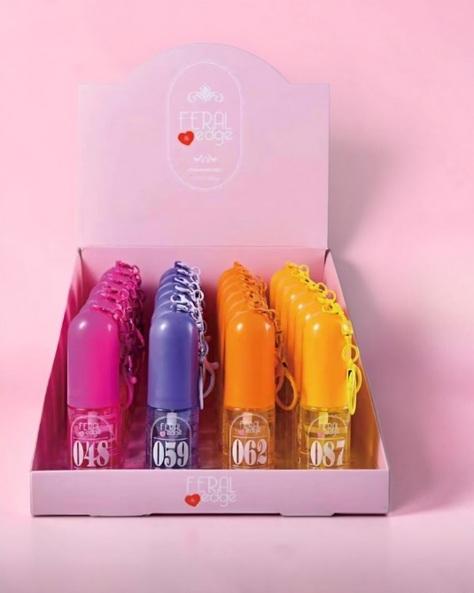 **Pre-Order** Skincare-Feral Edge Perfume Spray Keychains FBM-111 ($1.25 each, 24pc Display)