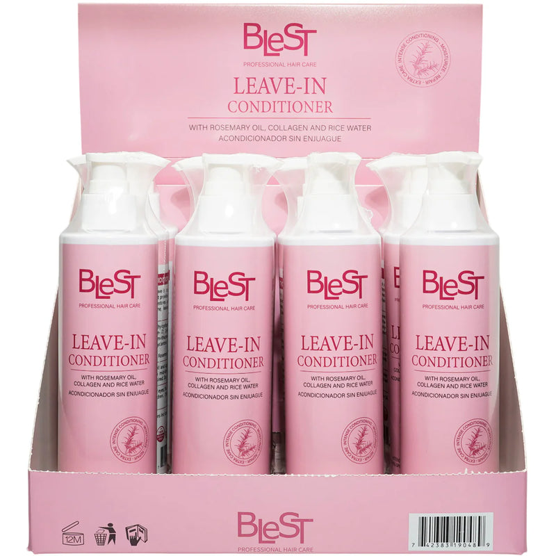 Load image into Gallery viewer, Hair-Blest Leave In Conditioner With Rosemary Oil + Collagen + Rice Water LHC-08 ($4.25 each, 12pc display)
