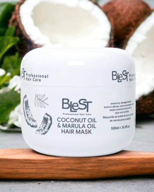 Hair- Blest Coconut Oil & Marula Oil Hair Mask BH719 (4pc bundle, $5.50 each)