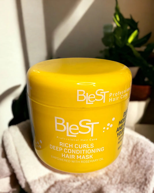 Hair- Blest Hair Mask 16.9fl.oz Rich Curls Deep Conditioning BH718 (4pc bundle, $4.50 each)