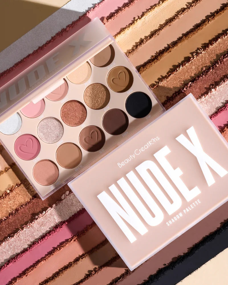 Load image into Gallery viewer, Eyes-Beauty Creations Nude X Eyeshadow Palette NEX15 (6pc bundle, $6.50each)
