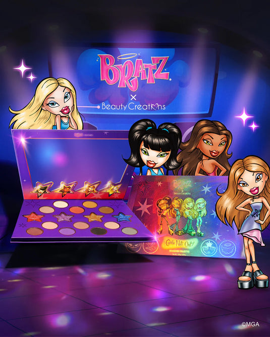 Eyes- Beauty Creations BRATZ Girls Nite Out Shadow Palette BGN-SP (4pc bundle, $10 each)