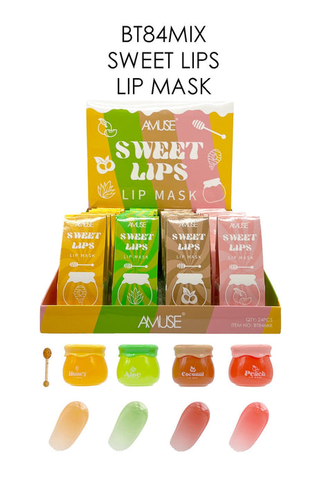 Lips- Amuse Sweet Lips lip mask BT84MIX (24pc display)