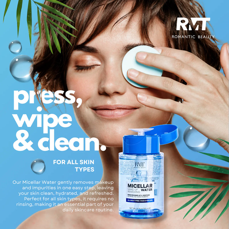 Load image into Gallery viewer, Skincare-Romantic Beauty Micellar Water Makeup Remover S276 ($3 each, 12pcs display)
