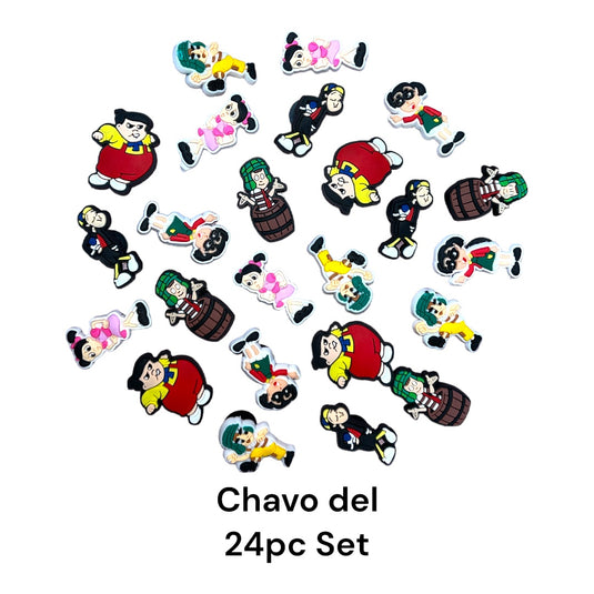 Shoe charms- Chavo del (24pc pack)