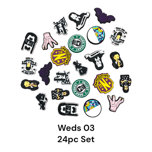Shoe charms- Weds 03 (24pc pack)