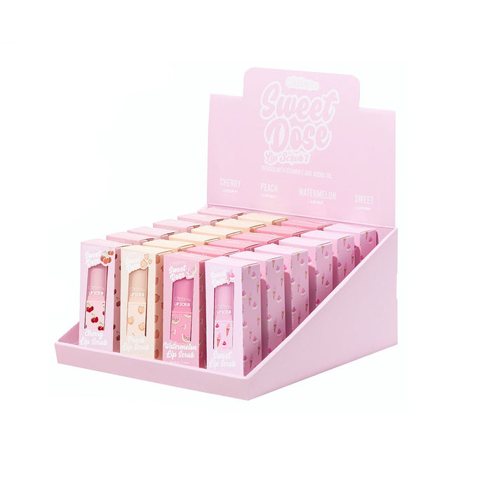 Lips- Sweet Dose Lip Scrub Display (24pc, $2 each)