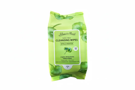 Skincare-She Makeup Centella Asiatica Cleansing Wipes MIT012 ($1.08 each, 6pc Bundle)