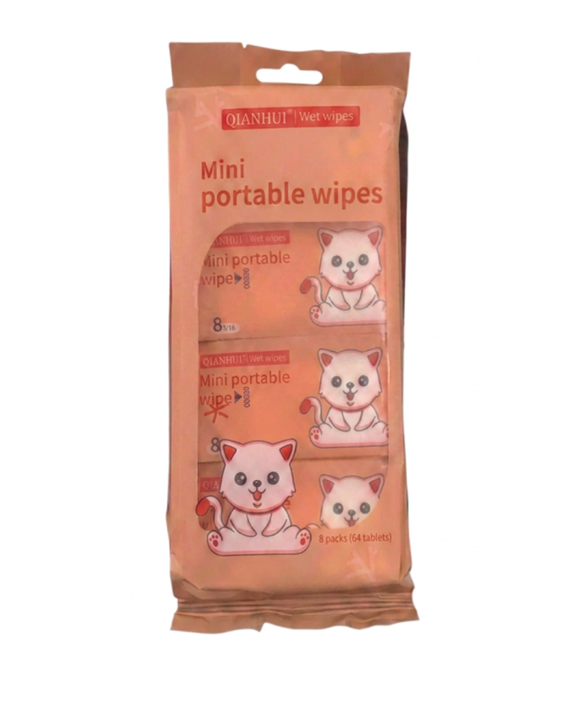 Load image into Gallery viewer, Skincare-Quianhui Wet Wipes  ($0.75 each, 12pc Bundle, 2 of each color)
