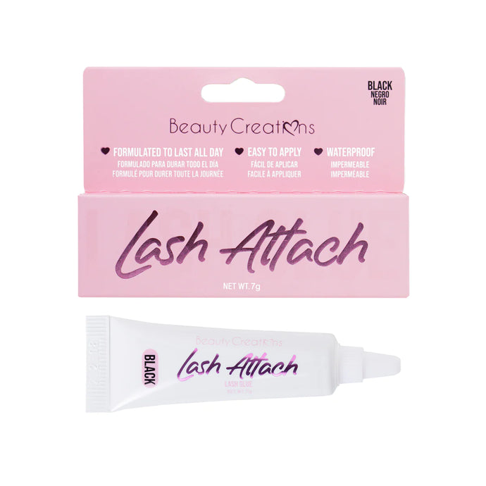 Beauty Creations Lash Attach Lash Squeeze Tube Glue Black LAT-BLK (6pc bundle,$2.50 each)