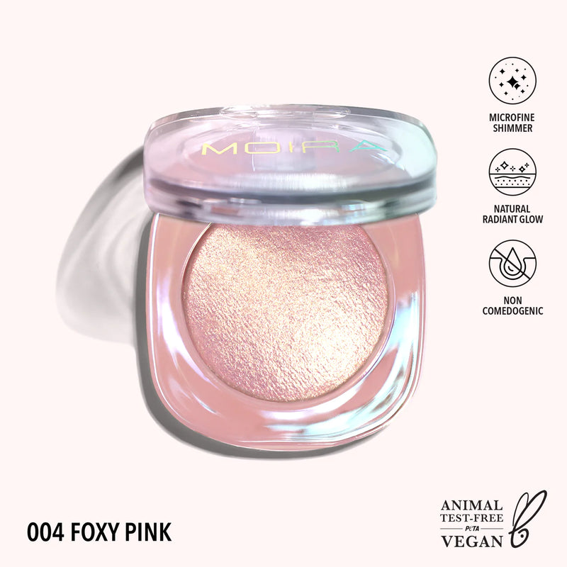 Load image into Gallery viewer, Face- Moira Dreamlight Highlighter - Foxy Pink DHL004 (6pc bundle, $3.50 each)
