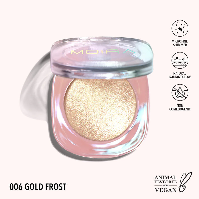 Load image into Gallery viewer, Face- Moira Dreamlight Highlighter - Gold Frost DHL006 (6pc bundle, $3.50 each)
