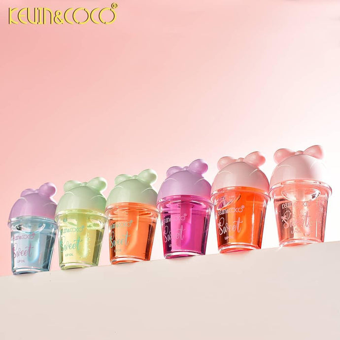Lips-Kevin&Coco Sweet Girl Lip Oil KC247929 ($2.33 each, 12pcs display)