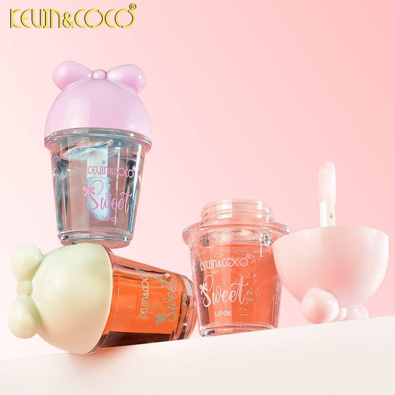 Load image into Gallery viewer, Lips-Kevin&amp;Coco Sweet Girl Lip Oil KC247929 ($2.33 each, 12pcs display)

