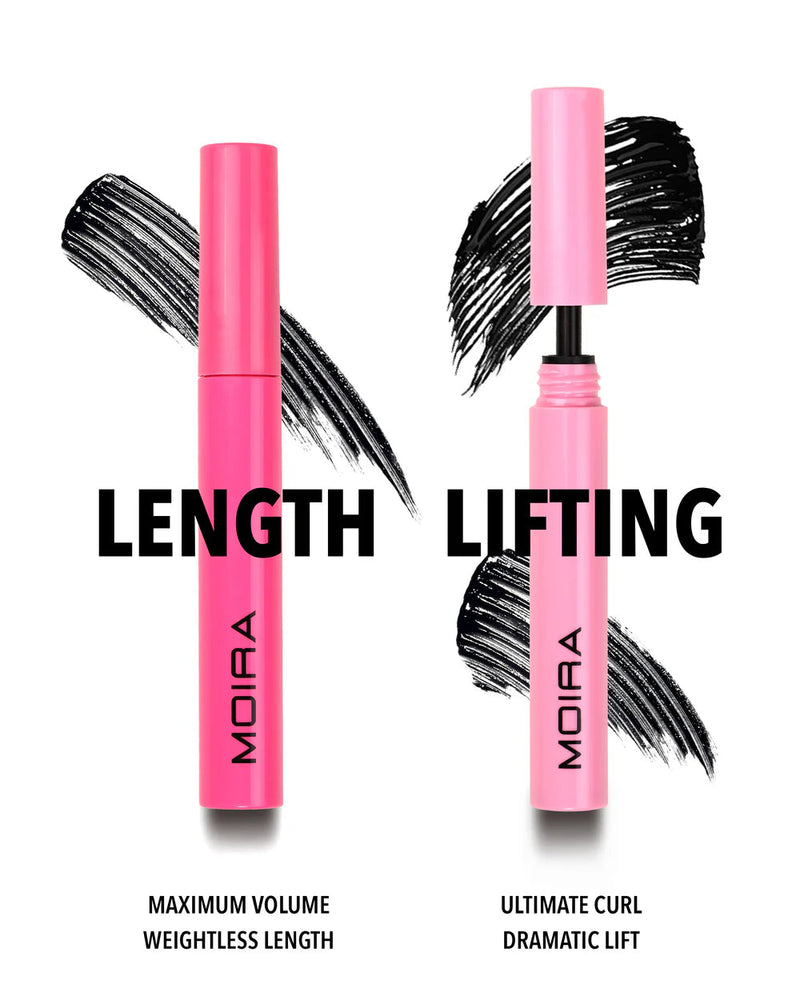 Load image into Gallery viewer, Eyes-Moira Intense Volume &amp; Length Mascara 2 shades, 12pcs per Shade + Testers  MASSET ($3 each, 24pc display)
