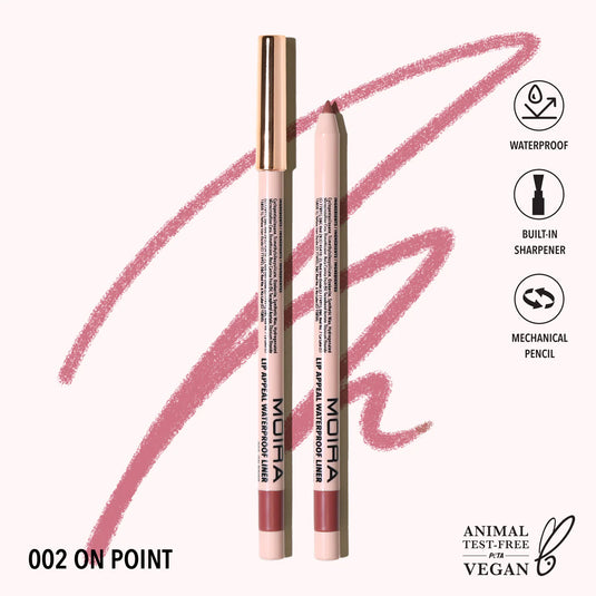 Lips- MOIRA Lip Appeal WATERPROOF Lip Liner LAWL002- On Point (12 bundle, $2.50 each)