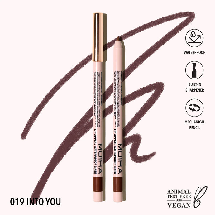 Lips- MOIRA Lip Appeal WATERPROOF Lip Liner LAWL019- Into You (12pcs bundle, $2.50 each)