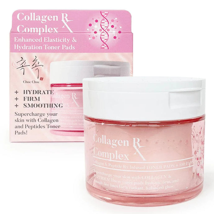 Skincare-Choc Choc Collagen RX Complex Toner Pads CH-26011 ($6.75 each, 4pcs bundle)