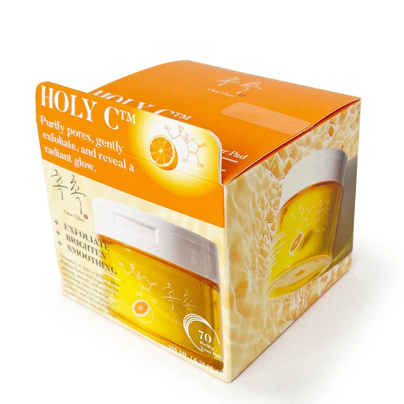 Load image into Gallery viewer, Skincare-Choc Choc Holy C Vitamin C Exfoliating &amp; Brightening Toner Pads CH-26012 ($6.75 each, 4pcs bundle)
