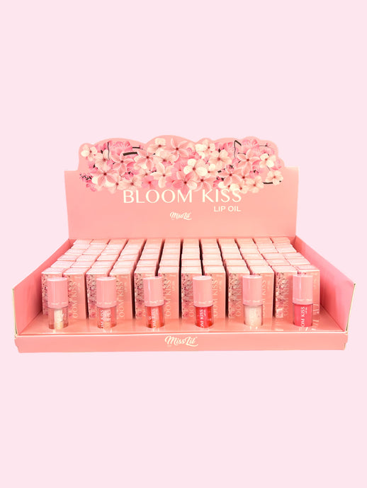 Lips- Mis Lil Bloom Kiss Lip Oil Display MLL0-01 (72pc display+ testers)