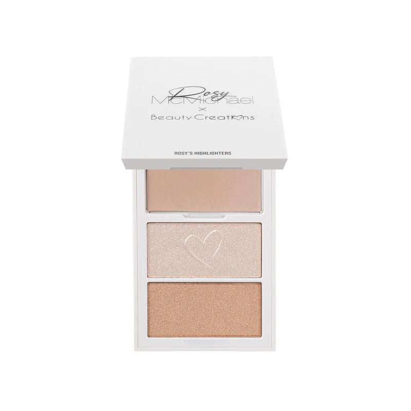 Load image into Gallery viewer, Face- Beauty Creations ROSY MCMICHAEL VOL 2 Rosy’s Highlighters RMV2FP3 (3pc bundle, $11 each)
