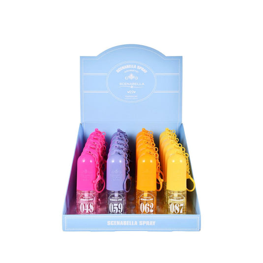 Novelties-Scenabella Aromatic Fragrance Mist Keychain Spray SC1087 (12pc pack)