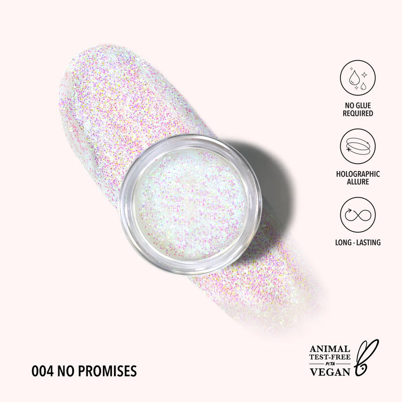 Load image into Gallery viewer, EYES- MOIRA Hologram Glitter Gel- HGG04 No Promises (3pc bundle, $3 each)
