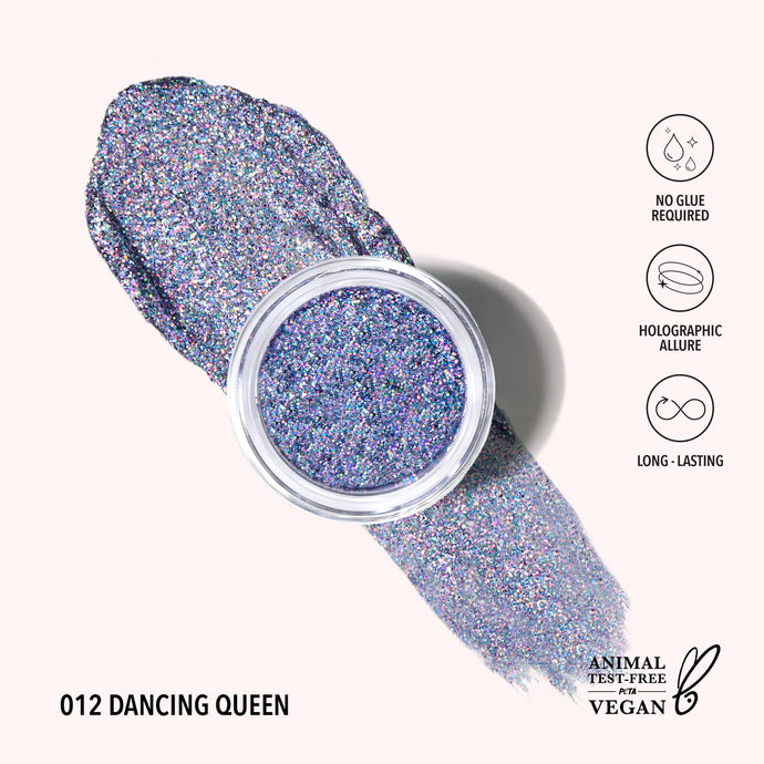 EYES- MOIRA Hologram Glitter Gel- HGG12 Dancing Queen (3pc bundle, $3 each)