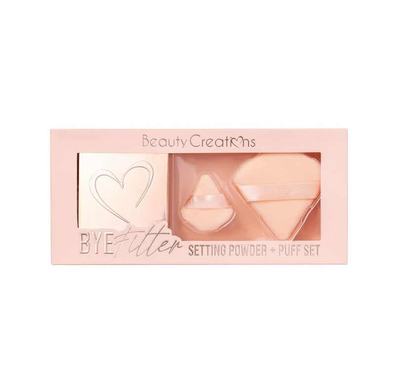 Load image into Gallery viewer, Face- Beauty Creations Bye Filter + Puff Translucent Dream Set BFSPP-SET (6pc bundle, $5 each)
