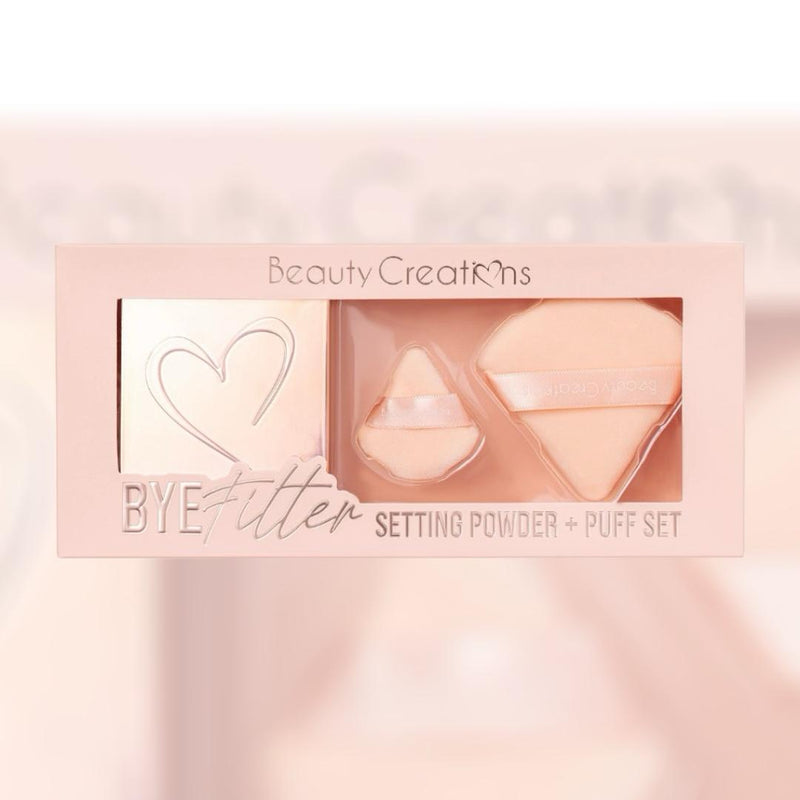 Load image into Gallery viewer, Face- Beauty Creations Bye Filter + Puff Translucent Dream Set BFSPP-SET (6pc bundle, $5 each)
