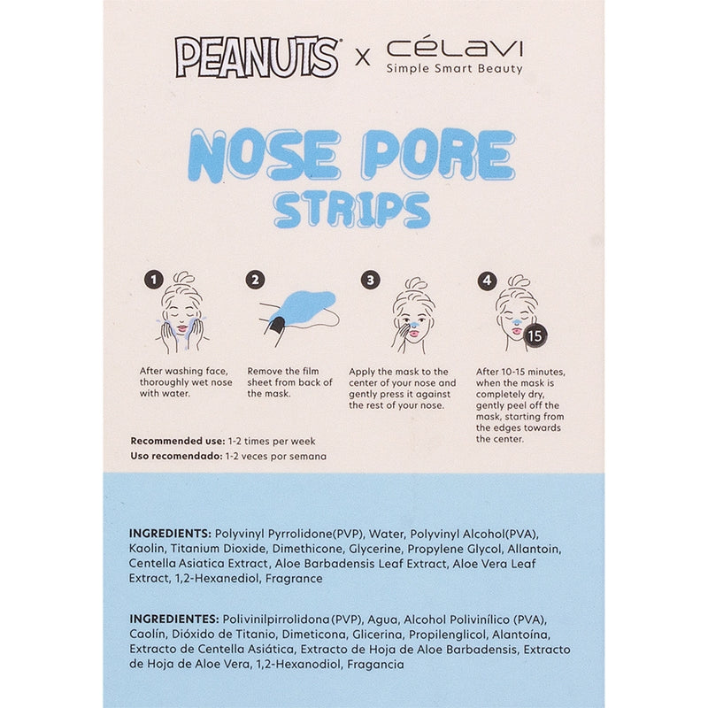 Load image into Gallery viewer, Skincare-Celavi x Peanuts Nose Pore Strips P70179 ($2.75 each, 6pc bundle)
