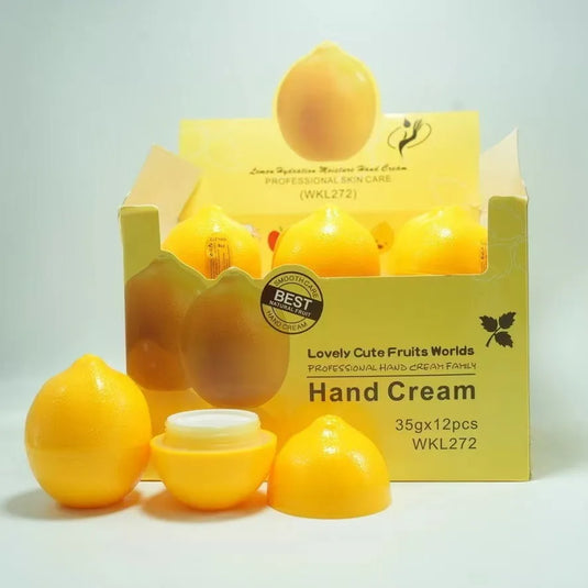Skincare-Lovely Cute Fruit World Lemon Hand Cream WKL272 ($1.54 each, 12pc display)