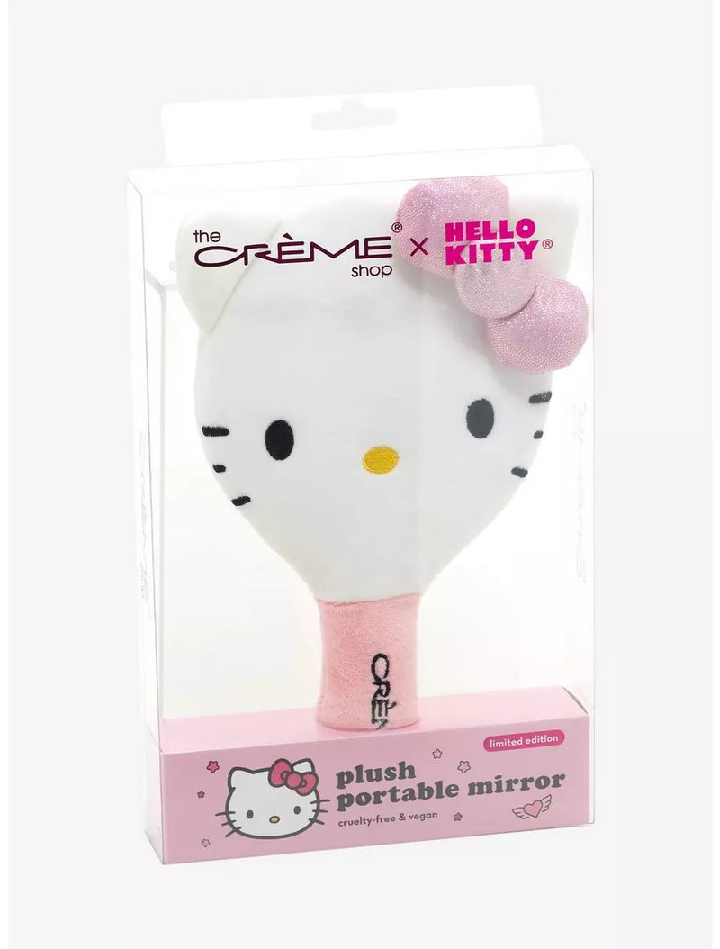 Load image into Gallery viewer, The Crème Shop x Sanrio Hello Kitty Plush Mirror HKHPM9095 (3pc bundle, $10 each)
