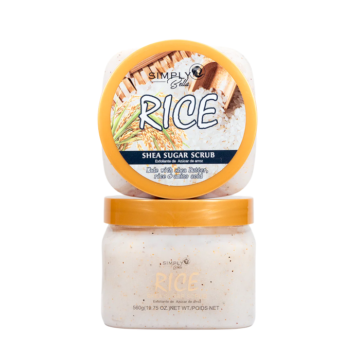 Skincare-Simply Bella Rice Sugar Scrub SIB1002 ($2.50 each, 4pc bundle)