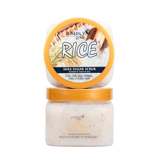 Skincare-Simply Bella Rice Sugar Scrub SIB1002 ($2.50 each, 4pc bundle)