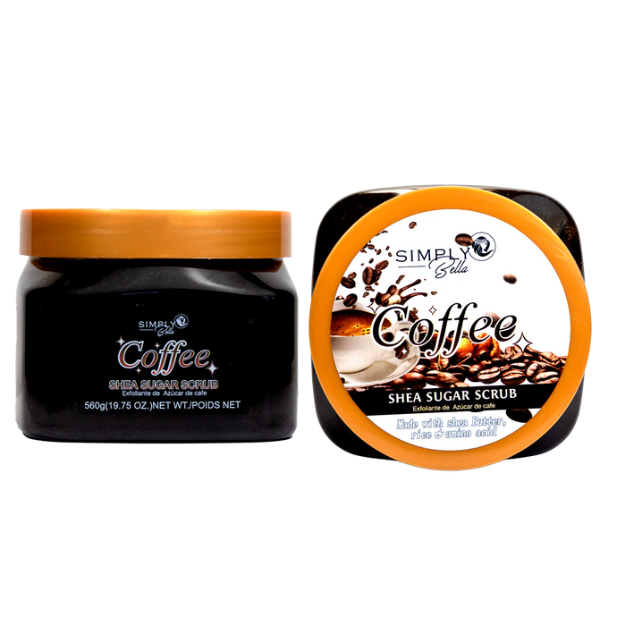 Skincare-Simply Bella Coffee Sugar Scrub SIB1012 ($2.50 each, 4pc bundle)