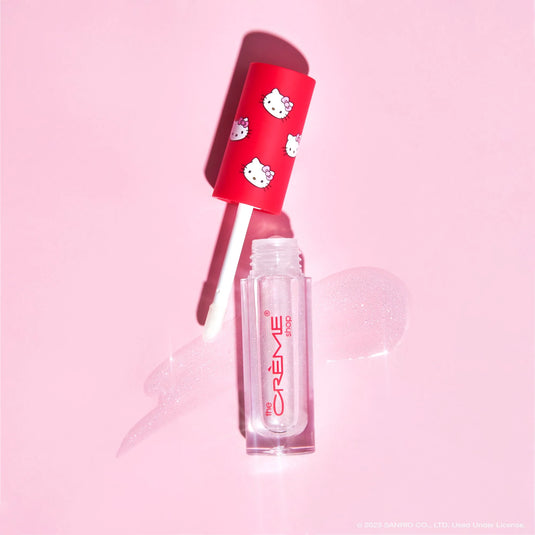 Lips- The Crème Shop x Hello Kitty Kawaii Kiss Shimmer Lip Oil - WATERMELON HKLO9997 (4pc bundle,$6 each)