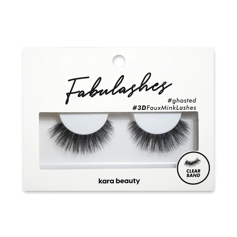 Load image into Gallery viewer, Eyes-Kara Beauty Eyelashes GHOSTED INVISIBLE BAND FABULASHES IBL04 (12pc pack $1.50 each)
