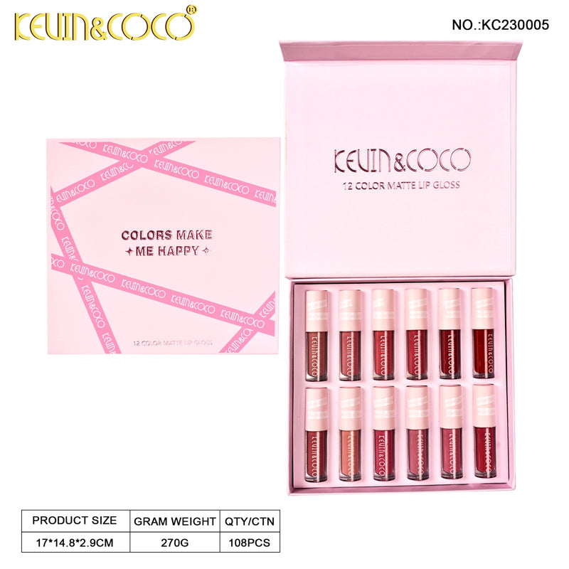 Load image into Gallery viewer, Lips-Kevin &amp; Coco Colors Make Me Happy KC230005 (6pc bundle,$4.50 each)
