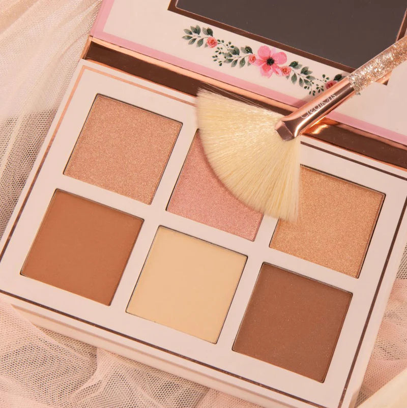 Load image into Gallery viewer, Face- Beauty Creations Floral Bloom Highlight &amp; Contour (6pc bundle, $4.25 EACH)
