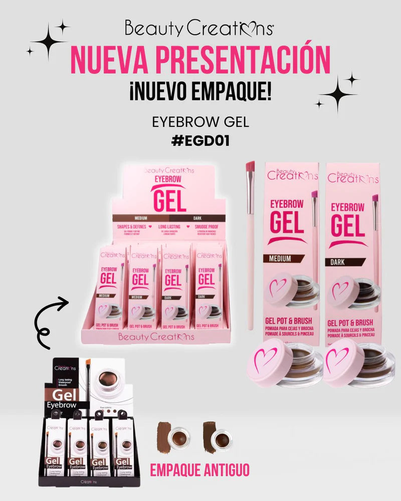 Load image into Gallery viewer, Eyebrow- Beauty Creations Eyebrow Gel New Display #EGD01 (12pc Display ,$1.16 each)
