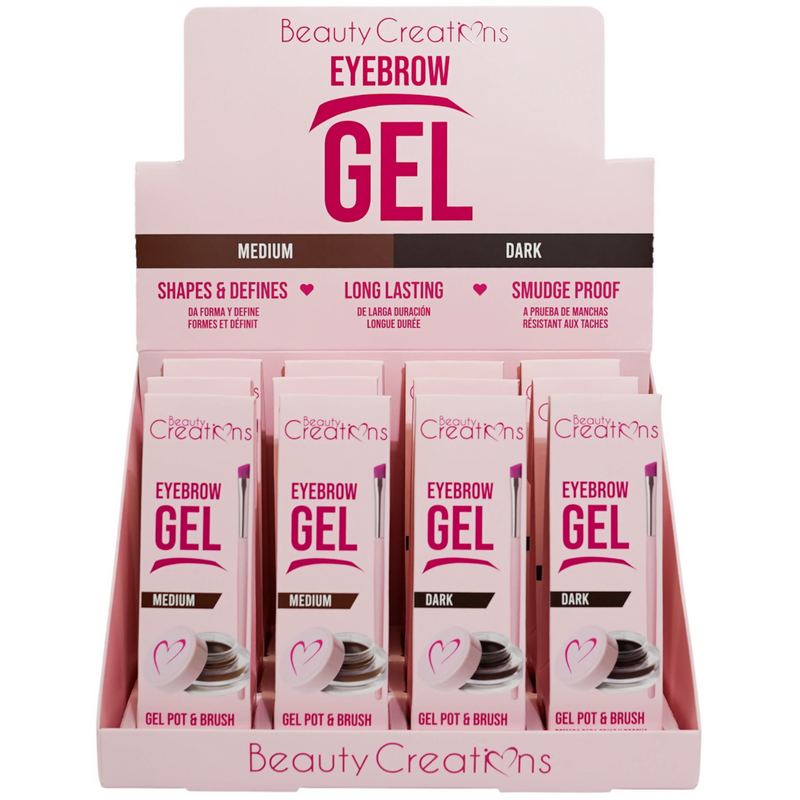 Load image into Gallery viewer, Eyebrow- Beauty Creations Eyebrow Gel New Display #EGD01 (12pc Display ,$1.16 each)
