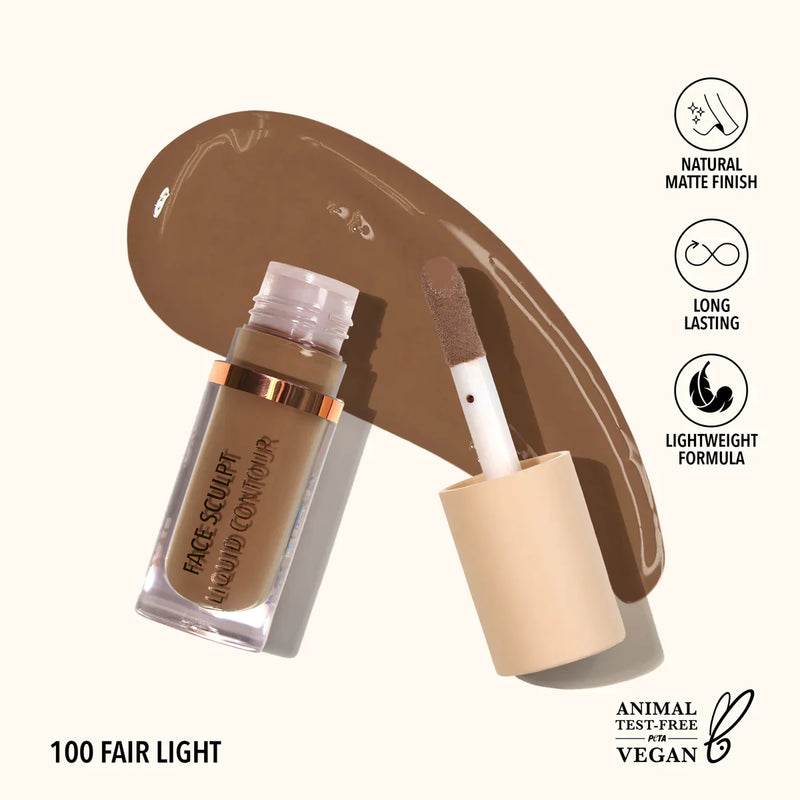 Load image into Gallery viewer, Face- MOIRA Face Sculpt Liquid Contour FLC 100 Fair Light (3pc Bundle, $3 each)
