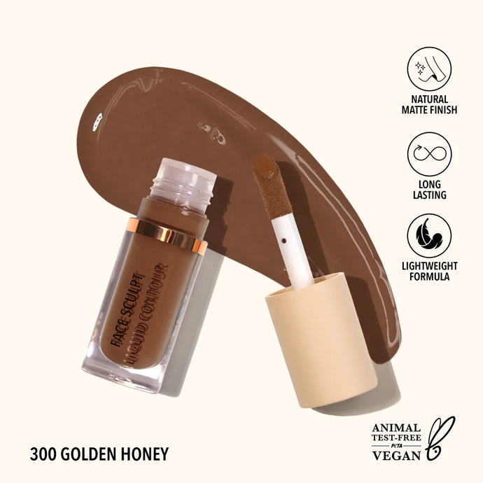 Face- MOIRA Face Sculpt Liquid Contour FLC 300 Golden Honey (3pc Bundle, $3 each)