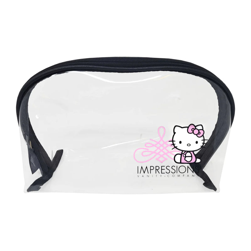 Load image into Gallery viewer, Novelties- Impressions 2 in 1 Hello Kitty Cosmetic Pouch HKCLU-WHT (3pc bundle, $19 each)
