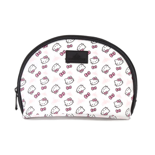 Novelties- Impressions 2 in 1 Hello Kitty Cosmetic Pouch HKCLU-WHT (3pc bundle, $19 each)